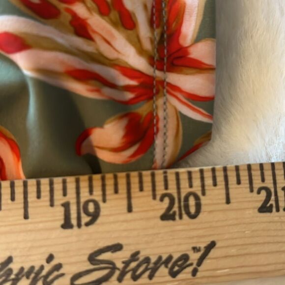 Soft Surroundings Floral Swim Dress Coverup Tropical Size Medium - Picture 12 of 13